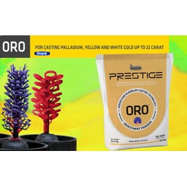 Prestige ORO 5Lb Premium Jewelry Making Casting Powder Lost Wax Investment Powder for Gold, Silver ETC