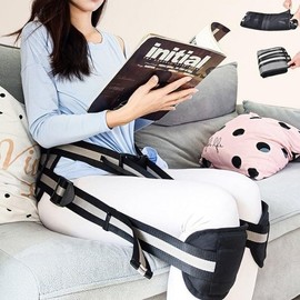 Waist Pelvic Band Exercise Bone Joint Belt Office Worker Leg Correction Band gray