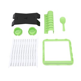 Sushi Making Kit Plastic Multi Purpose DIY Sushi Maker Rolling Kit for Rice Balls Snacks