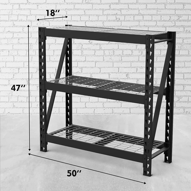 WORKPRO Metal Storage Shelving Unit Heavy Duty Storage Rack Multi-Size