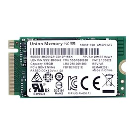 Lenovo 5SS1B60638 Genuine OEM Ssd Umis Am620 128g M.2 Pcie 2