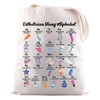 JNIAP Skin Therapist Gift Esthetician Slang Alphabet Tote Bag Medspa
