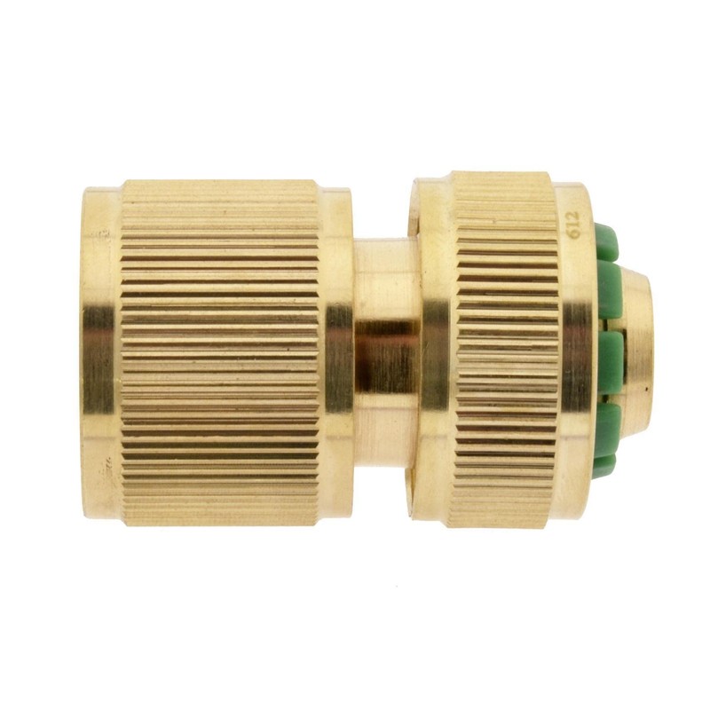 Brass Coupling Box with Hose Connection 13 (1/2 Inch) mm,