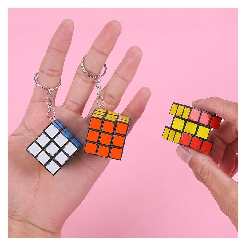 Cube Keychain, Speed Cube Keychain, Mini Cube For Cube Gift