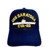 EAGLE CREST USS Saratoga CVA-60 Embroidered Patch Cap Baseball Hat
