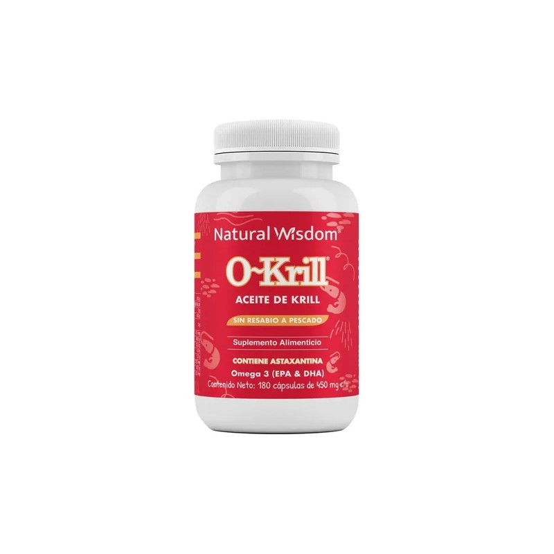 Aceite de Krill Premium 180 caps Apoyo al Bienestar Cardiovascular