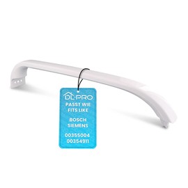 DL-pro Door Handle for Bosch Siemens Neff 355004 00355004 354911 00354911 370 x 54 x 28 mm Plastic Handle Fridge Handle Door Opener for Fridge Freezer Combination