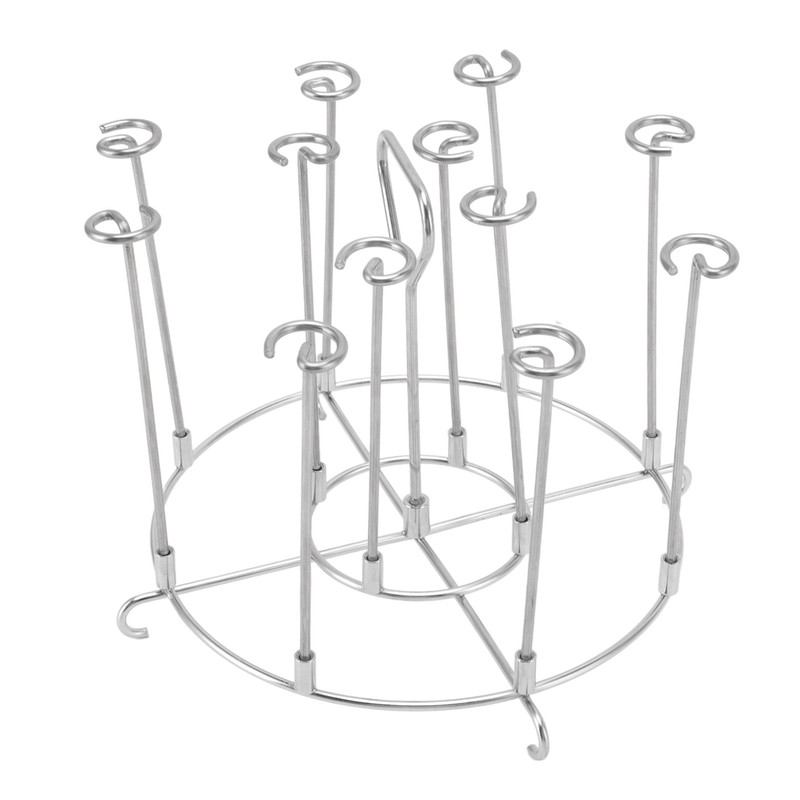 Skewer Stand Stainless Steel Vertical Barbecue Skewers Holder Fryer Accessories