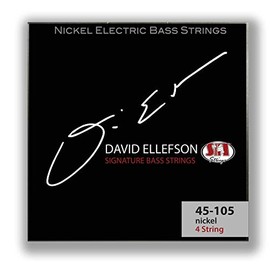 SIT Strings DE45105L - Cuerdas de bajo chapado en níquel, 4 cuerdas de luz mediana