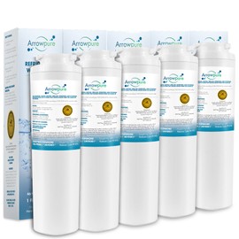 Arrowpure UKF8001 Refrigerator Water Filter Replacement Cartridge | Certified According to NSF 42&372 | Compatible with Maytag UKF8001AXX, 46-9992, 9005, Filter 4, PURICLEAN II, MFI2568AES, 5 Pack