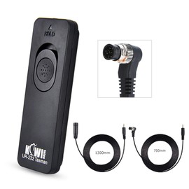 Kiwifotos MC-36 / MC-36A / MC-30 / MC-30A Shutter Remote Control Remote Release Compatible with Nikon Z9 Z8 D850 D810 D800 D700 D500 D5 D4s D4 D3 D3s D3X D2H D2X D2Hs D2Xs D300s D300 D200 D100