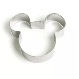 Unbranded Mouse Ears Face Head 4'' X 3.5'' Cookie Cutter | Vacation | Birthday Party