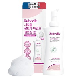 Saforel Ultra Mild Cleansing Foam, 250ml, 1 piece / 사포렐 울트라 마일드 클렌징 폼, 250ml, 1개