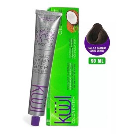 Küül Kit Tinte Küül  Color System Kuul tinte color system tono 5.1 castaño claro cenizo para cabello