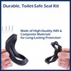 XerusDash RV Toilet Seal and 3 Inch Floor Flange Kit