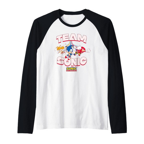 Sonic The Hedgehog Team Sonic Group Shop Cool Poses Raglan