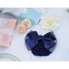 Penta Angel Bowknot Hair Snood Net Barrette 2Pcs Elastic Crochet
