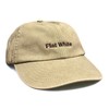 Vivian Flytrap Unisex Flat White Washed Embroidered Dad Baseball Cap