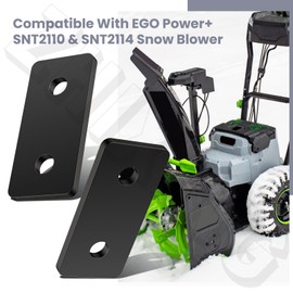 ZHIXING ARP2101 Rubber Paddle Set Black Compatible with EGO Power+ 21-Inch & SNT2110, SNT2114 Snow Blower, 2 Pack