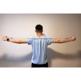 YOTTOY Resistance Band, Arm Back Shoulder Stretcher (Blue)