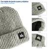 Bluelander Kit Gorro, Bufanda, Guantes Pantalla Tactil, Termicos, Frio para