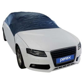 Nylon Half Car Cover Size L (Approx. 287 x 57 x 61 cm – Blue