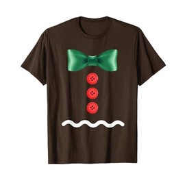 Gingerbread Man Christmas Costume for Kids & Adults T-Shirt