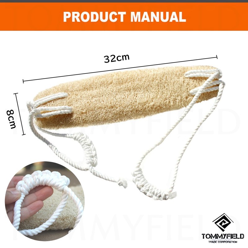 TOMMYFIELD ヘチマたわし たわし ボディ角質取り ボディ ウォッシュ 毛穴掃除 軽量