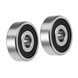 A ABSOPRO Ball Bearing 6300-2RS 10x35x11mm Double Shielded Bearing (Set of 2)