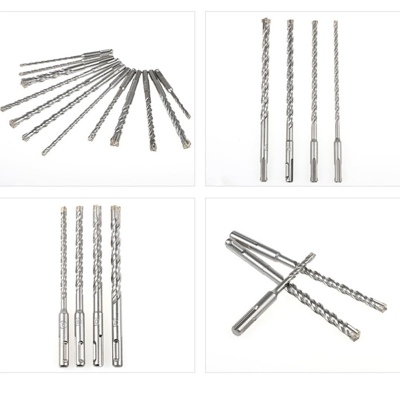 9 Piece Drill Bit Set, SDS Plus Shank, Electric Hammer