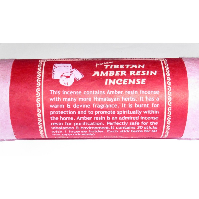 Tibetan Amber Resin Nepalese/Tibetan Incense Sticks