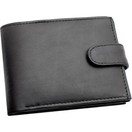 WONSEFOO portmonee Herren RFID Schutz Portmonee Herren Magnetverschluss, Pop-up Kartenetui mit 8 Kreditkartenetui