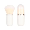 Pack of 2 Retractable Make Up Brushes, Travel Foundation Brush,