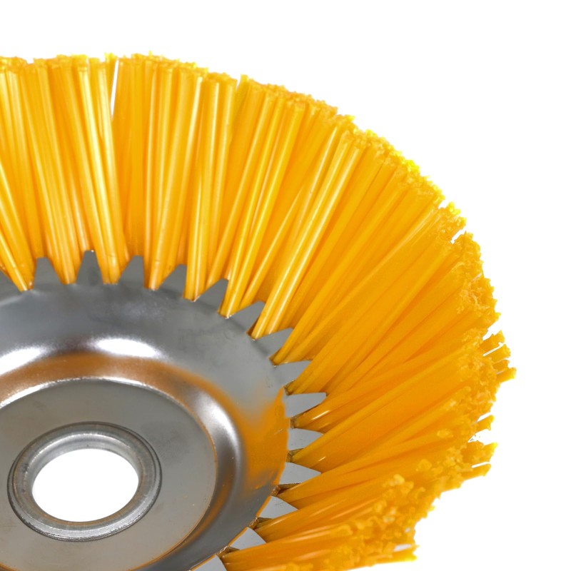 Spares2go Strimmer Brush Head Universal Heavy Duty, 8inch