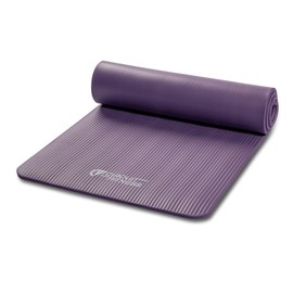 Circuit Fitness by Marcy 1/2-inch (12mm) Extra Thick Multi-Purpose Exercise Yoga Mat with Carrying Strap - Serenity Purple