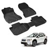 LASFIT Floor Mats for Subaru Crosstrek 2016-2017/XV Crosstrek 2013-2015/Impreza 2012-2016/WRX