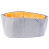 SEWACC Fleece Waist Warmer Lumbar Support Belt Cozy Warm Abdominal Protector Stomach Band Back Brace