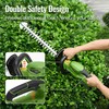 19" Hedge Trimmer Cordless, Compatible with CURECURE 20V Battery, 1300RPM