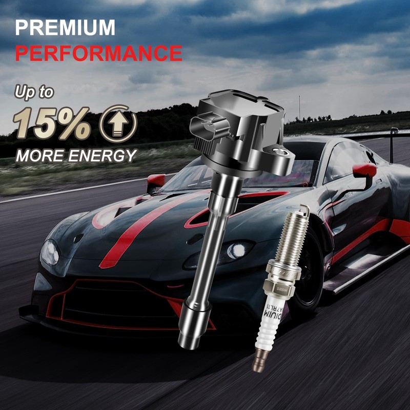 GPMMWPG Ignition Coil Packs and Spark Plugs fits for Honda