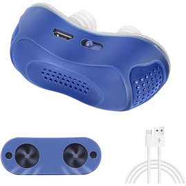 Anti Snoring Devices, Electric Sleep Apnea Devices, Wearable Sleep Apnea Machine for All Nose Shapes and All Ages, Double Eddy Current Anti Snore Device to Reduce Snoring