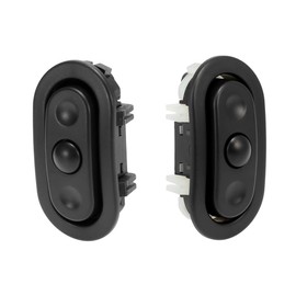 X AUTOHAUX Pair Radio Control Steering Wheel Switches for Chrysler for Jeep for Dodge for Ram 04685729AB 04685728AB Driver and Passenger Side