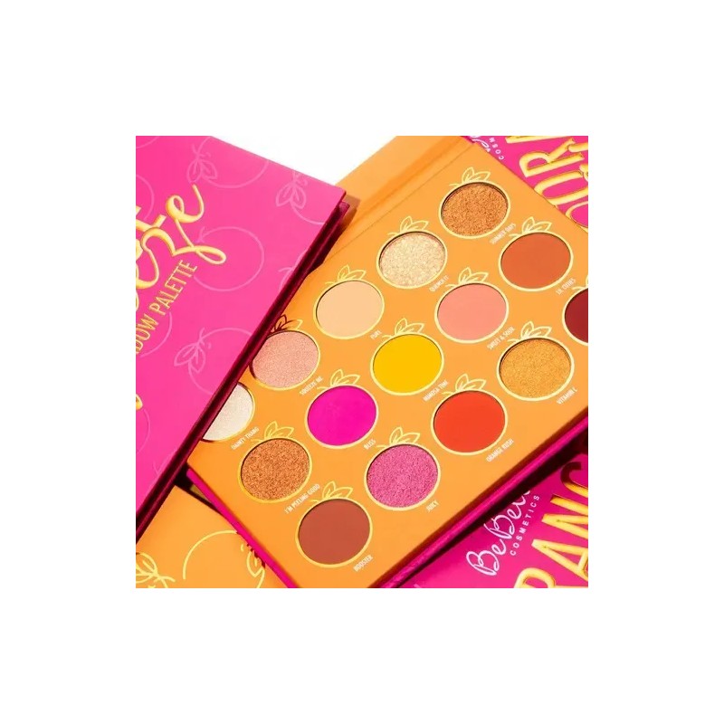 Paleta De Sombras Orange Squeeze De Bebella Cosmetics
