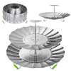 VOGARB Steamer Basket Stainless Steel Vegetable Steamer Basket 2 Layer