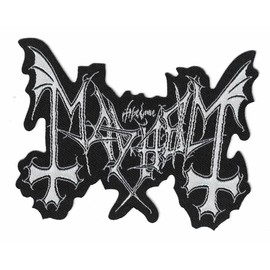 Mayhem Logo (White) Patch