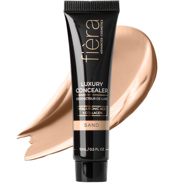 Fièra Luxury Concealer & Foundation with Anti-Aging Ingredients - Full