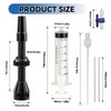 SXTDKMJ Tubeless Valve Set, Presta Valve with Complete Set Including