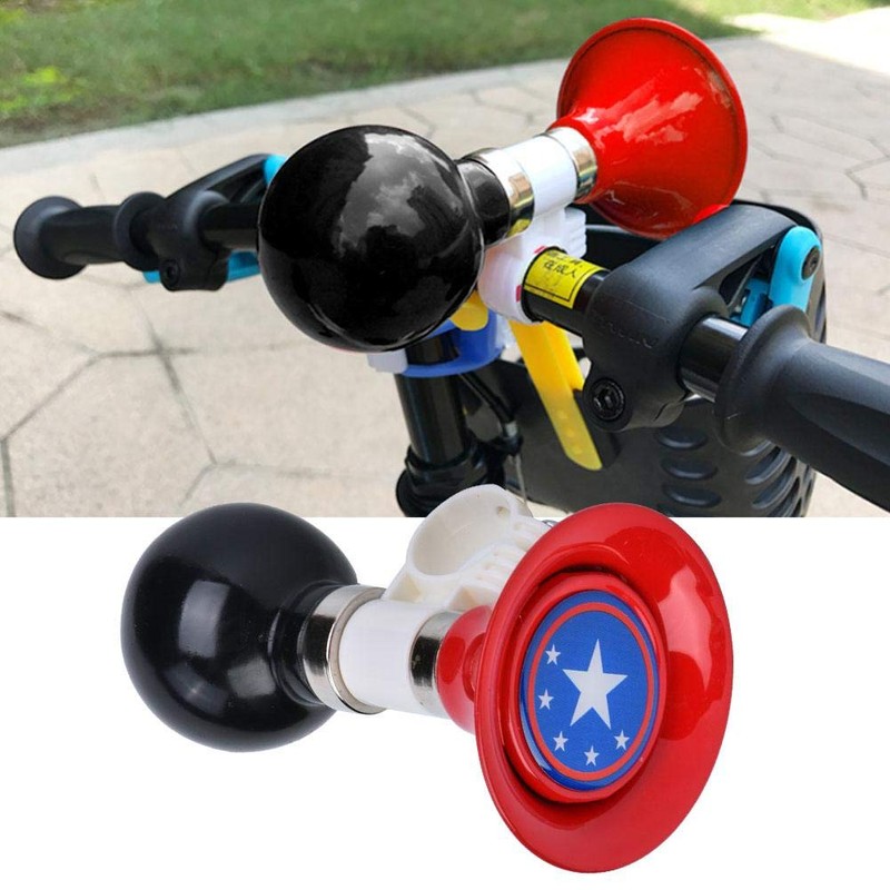 Children's Bicycle Horn Metal Rubber Bicycle Horn Warning Bell Bicycle