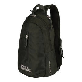 Eddie Bauer Stowaway Packable Sling Bag | Foldable | Travel | Outdoor | Lightweight | Compact | Everyday Carry | Ripstop Nylon | 10L - Dark Forest