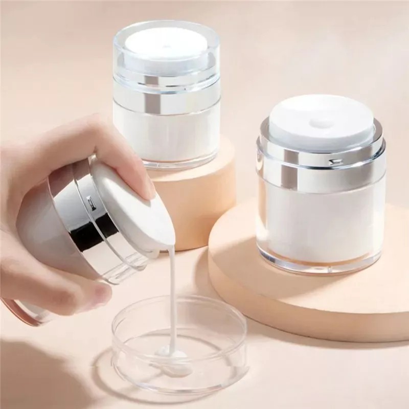 Estuchelandia Dispensador Rellenable De Crema Loción Botella Cosméticos