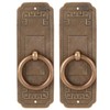 2 Sets Chinese Style Handle Single Hole Door Pull Knobs